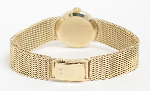 fig 4. BEAUTIFUL SOLID 9CT GOLD OMEGA LADIES COCKTAIL WATCH