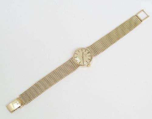 fig 7. BEAUTIFUL SOLID 9CT GOLD OMEGA LADIES COCKTAIL WATCH