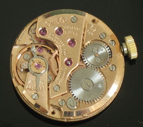 fig 9. BEAUTIFUL SOLID 9CT GOLD OMEGA LADIES COCKTAIL WATCH