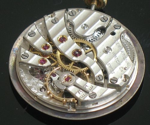 fig 8. OUTSTANDING SOLID 18CT 18K GOLD IWC INTERNATIONAL WATCH COMPANY CALIBRE 83 MENS WATCH C1945