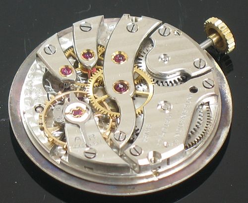 fig 9. OUTSTANDING SOLID 18CT 18K GOLD IWC INTERNATIONAL WATCH COMPANY CALIBRE 83 MENS WATCH C1945