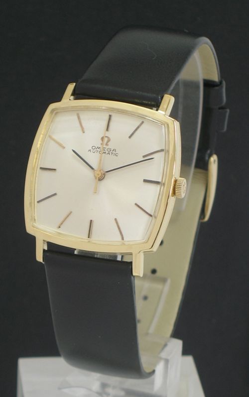 fig 1. INCREDIBLE ORIGINAL SOLID 18CT GOLD OMEGA AUTOMATIC MENS WATCH