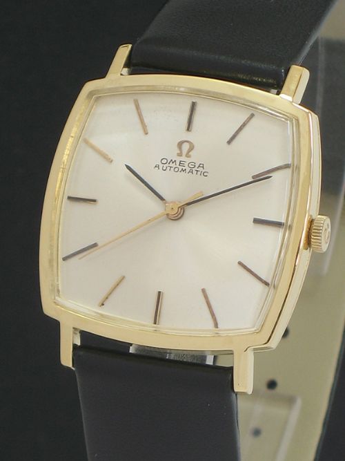fig 2. INCREDIBLE ORIGINAL SOLID 18CT GOLD OMEGA AUTOMATIC MENS WATCH