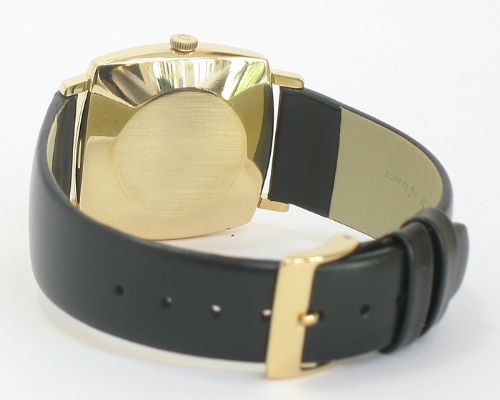 fig 6. INCREDIBLE ORIGINAL SOLID 18CT GOLD OMEGA AUTOMATIC MENS WATCH