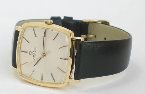 fig 7. INCREDIBLE ORIGINAL SOLID 18CT GOLD OMEGA AUTOMATIC MENS WATCH