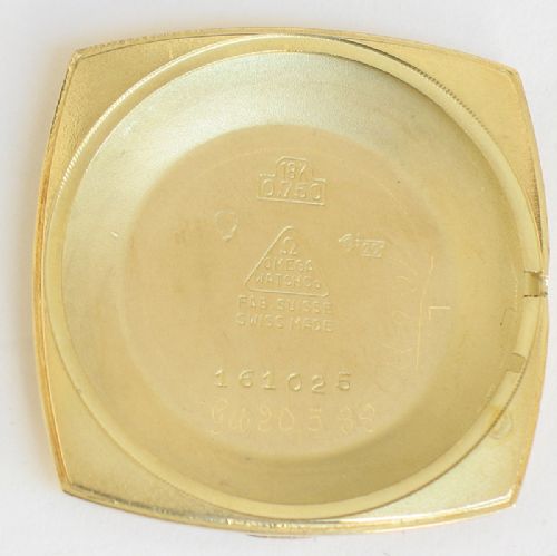 fig 8. INCREDIBLE ORIGINAL SOLID 18CT GOLD OMEGA AUTOMATIC MENS WATCH
