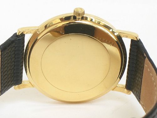 fig 6. STUNNING RARE ORIGINAL SOLID 18CT GOLD OMEGA DE VILLE MENS WATCH