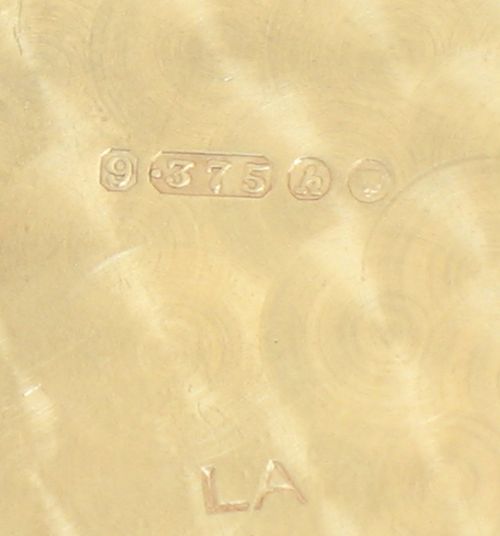fig 8. SUPERB SOLID 9CT GOLD LONGINES RECORD MENS WATCH