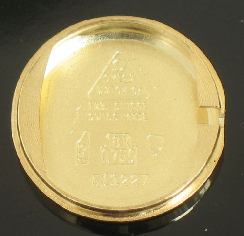 fig 4. BEAUTIFUL SOLID 18CT GOLD OMEGA DE VILLE LADIES COCKTAIL WATCH