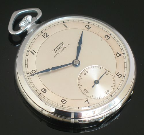 Stunning Original Tissot Art Deco Pocket Watch C1930