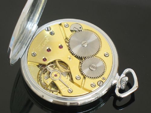 fig 4. STUNNING ORIGINAL TISSOT ART DECO POCKET WATCH C1930
