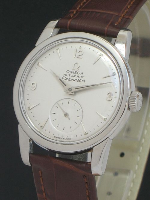 fig 2. OMEGA SEAMASTER AUTOMATIC CALIBRE 491 REF 2848 MENS WATCH C1955