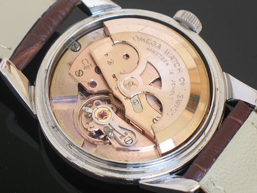 fig 7. OMEGA SEAMASTER AUTOMATIC CALIBRE 491 REF 2848 MENS WATCH C1955