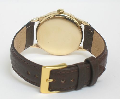 fig 3. OMEGA CALILBRE 266 SOLID 9CT GOLD MENS WATCH C1955