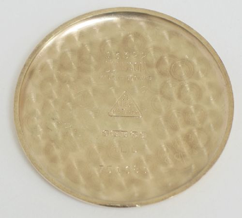 fig 5. OMEGA CALILBRE 266 SOLID 9CT GOLD MENS WATCH C1955