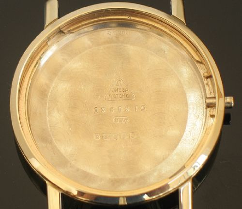 fig 7. SUPERB SOLID 9CT GOLD OMEGA DE VILLE CALIBRE 601 MANUAL WIND MENS WATCH