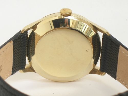 fig 5. RARE SOLID 9CT GOLD IWC INTERNATIONAL WATCH COMPANY CALIBRE 8531 21 JEWEL AUTOMATIC MENS WATCH