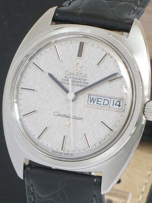 fig 1. INCREDIBLY RARE OMEGA CONSTELLATION 'C' DAY DATE CAL 751 168 0029 CHRONOMETER AUTOMATIC MENS WATCH
