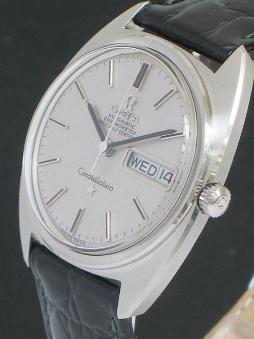 fig 2. INCREDIBLY RARE OMEGA CONSTELLATION 'C' DAY DATE CAL 751 168 0029 CHRONOMETER AUTOMATIC MENS WATCH
