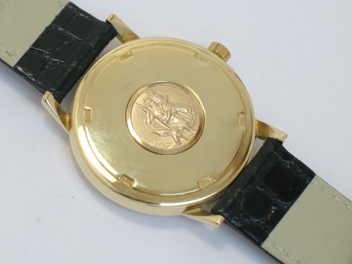 fig 6. SOLID 18CT GOLD OMEGA SEAMASTER DE VILLE AUTOMATIC MENS WATCH