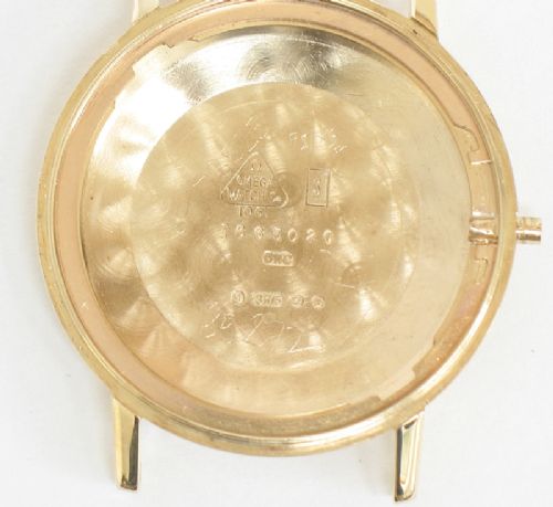 fig 5. SOLID 9CT GOLD OMEGA SEAMASTER DE VILLE CALIBRE 552 AUTOMATIC VINTAGE MENS WATCH