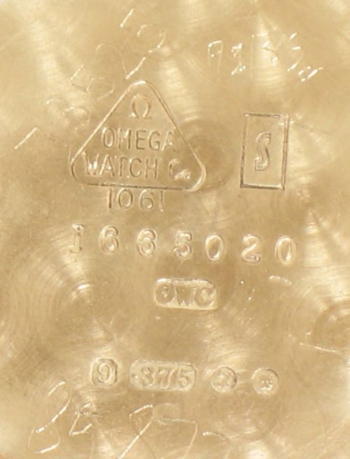 fig 6. SOLID 9CT GOLD OMEGA SEAMASTER DE VILLE CALIBRE 552 AUTOMATIC VINTAGE MENS WATCH