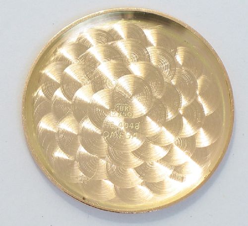 fig 6. SOLID 18CT ROSE GOLD OMEGA CALIBRE 267 MENS WATCH C1960