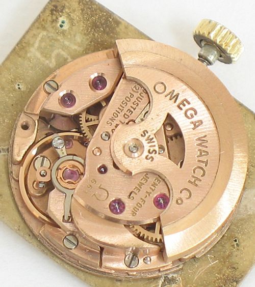 fig 4. WONDERFUL SOLID 9CT GOLD FULLY AUTOMATIC LADIES COCKTAIL WATCH