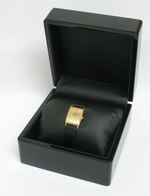 fig 6. WONDERFUL SOLID 9CT GOLD FULLY AUTOMATIC LADIES COCKTAIL WATCH