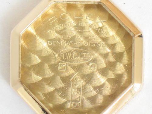 fig 5. VERY PRETTY ROLEX SOLID 9CT GOLD ART DECO LADIES VINTAGE COCKTAIL WATCH C1928