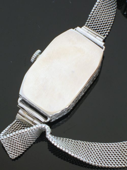 fig 6. DIVINE ROLEX TUDOR PLATINUM AND DIAMOND ART DECO LADIES VINTAGE COCKTAIL WATCH C1930