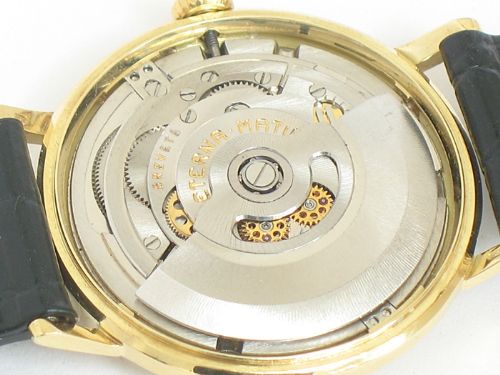 fig 7. SOLID 18CT GOLD ETERNA-MATIC CENTENAIRE AUTOMATIC VINTAGE MENS WATCH C1958-59