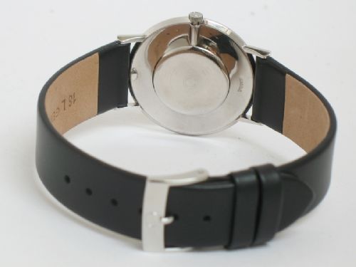 fig 3. RARE OMEGA SOLID 14CT WHITE GOLD AND DIAMOND CALIBRE 620 VINTAGE WATCH