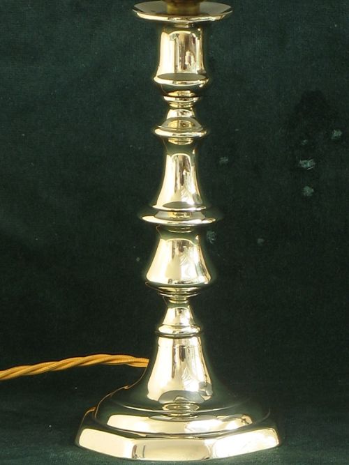 fig 1. WONDERFUL PAIR OF VICTORIAN SOLID BRASS DESK OR TABLE LAMPS C1890