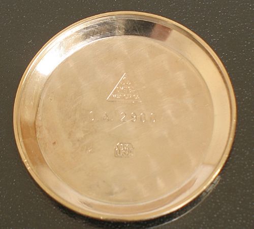 fig 5. SOLID 9CT GOLD OMEGA CALIBRE 267 MENS VINTAGE WATCH C1956