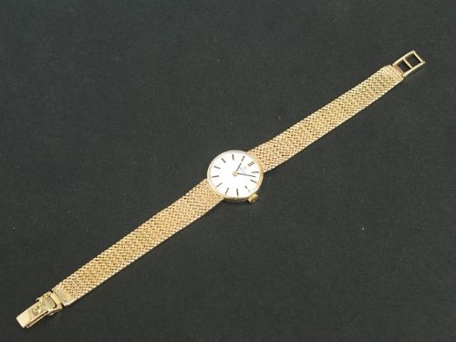 fig 5. BEAUTIFUL SOLID 9CT GOLD LADIES OMEGA VINTAGE COCKTAIL WATCH