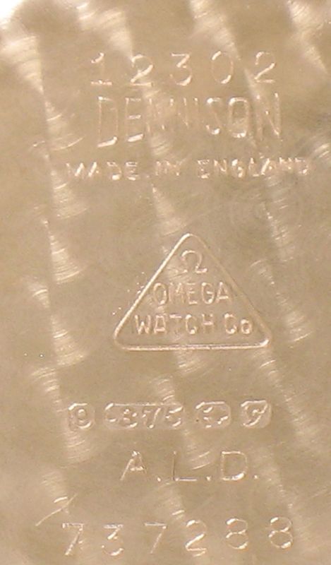 fig 5. SOLID 9CT GOLD OMEGA CALIBRE 420 MENS VINTAGE WATCH C1956