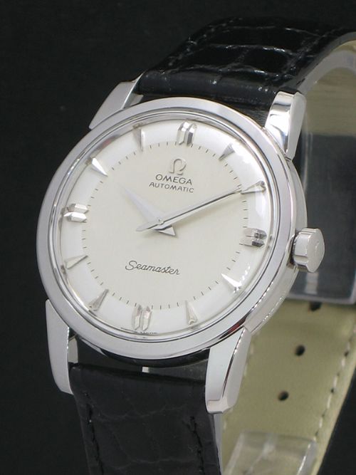 fig 2. STUNNING OMEGA SEAMSTER AUTOMATIC CALIBRE 501 MENS VINTAGE WATCH C1958