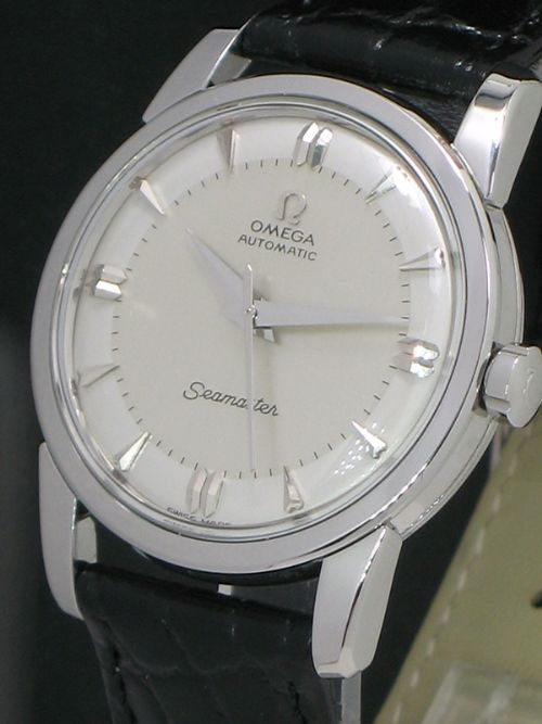 fig 4. STUNNING OMEGA SEAMSTER AUTOMATIC CALIBRE 501 MENS VINTAGE WATCH C1958