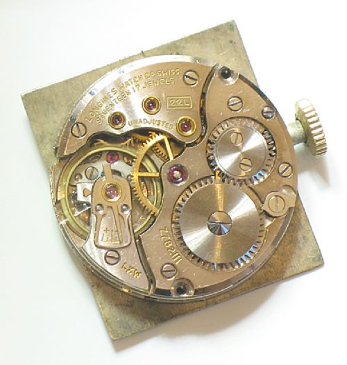 fig 3. RARE COMPLETELY ORIGINAL SOLID 14CT GOLD LONGINES PRESIDENT ART DECO MENS VINTAGE WATCH C1949