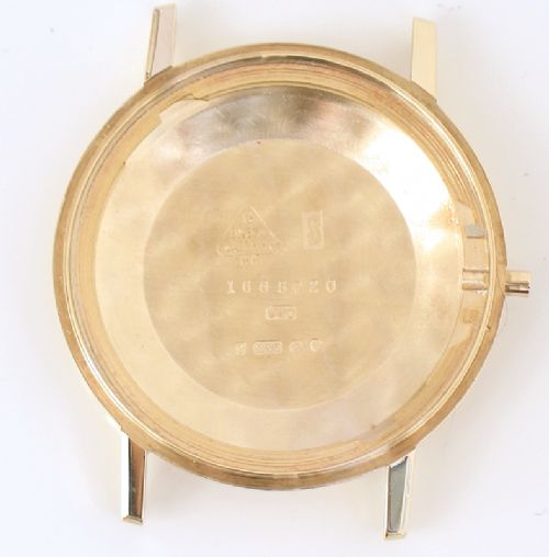 fig 8. COMPLETELY ORIGINAL SOLID 9CT GOLD OMEGA SEAMASTER DE VILLE AUTOMATIC MENS VINTAGE WATCH WITH BOX
