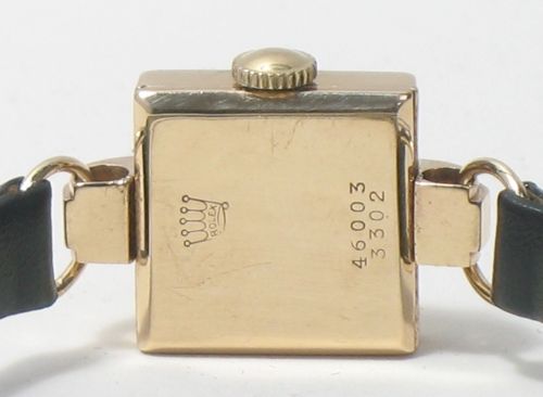 fig 4. BEAUTIFUL SOLID 9CT GOLD ROLEX PRECISION LADIES ART DECO COCKTAIL WATCH C1938