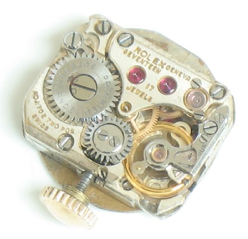 fig 5. BEAUTIFUL SOLID 9CT GOLD ROLEX PRECISION LADIES ART DECO COCKTAIL WATCH C1938