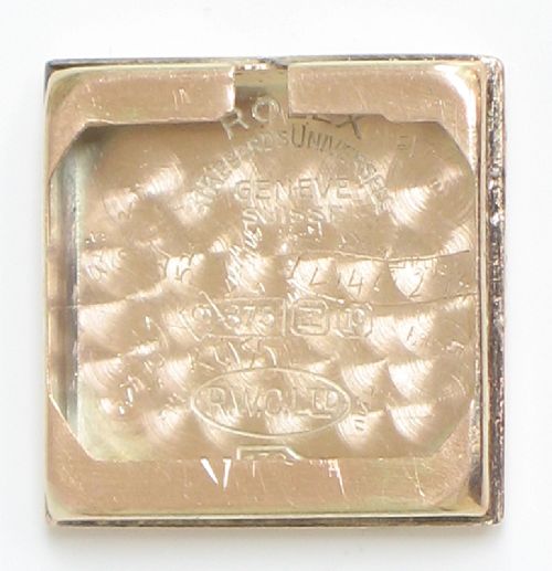 fig 6. BEAUTIFUL SOLID 9CT GOLD ROLEX PRECISION LADIES ART DECO COCKTAIL WATCH C1938