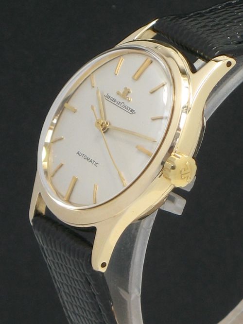 fig 3. STUNNING SOLID 9CT GOLD JAEGER-LECOULTRE AUTOMATIC MENS VINTAGE WATCH C1959