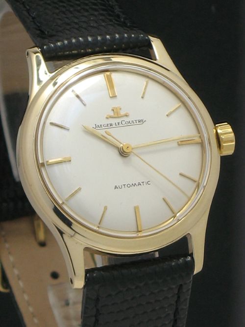 fig 4. STUNNING SOLID 9CT GOLD JAEGER-LECOULTRE AUTOMATIC MENS VINTAGE WATCH C1959