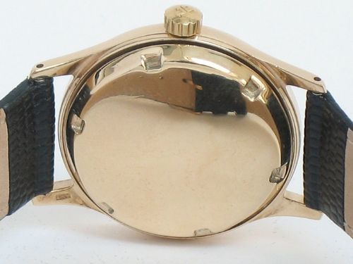 fig 5. STUNNING SOLID 9CT GOLD JAEGER-LECOULTRE AUTOMATIC MENS VINTAGE WATCH C1959