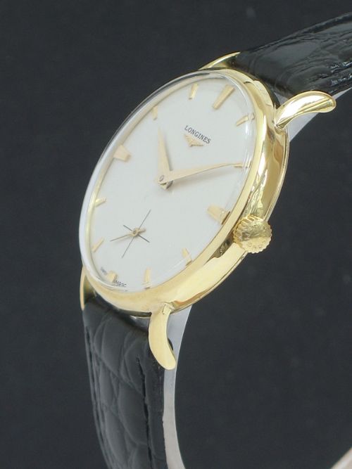 fig 5. SOLID 18CT GOLD LONGINES 30L VINTAGE WATCH C1960
