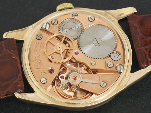 fig 7. WONDERFUL SOLID 9CT GOLD OMEGA CALIBRE 286 MENS VINTAGE WATCH