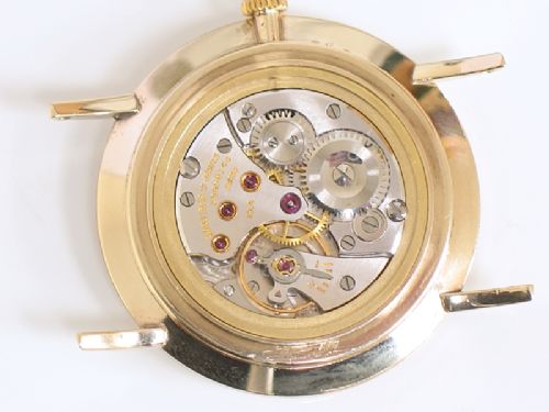 fig 7. SUPERB SOLID 9CT GOLD LONGINES SLIMLINE DRESS WATCH C1959